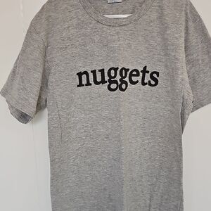 Gray Kids Shirt with 'nuggets' Print Size L Youth